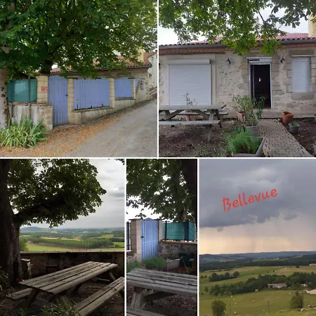 Гостевой дом Bellevue 3 Rue Du Bourg A Montastruc 47380 Entree Independante Montastruc (Hautes-Pyrenees)