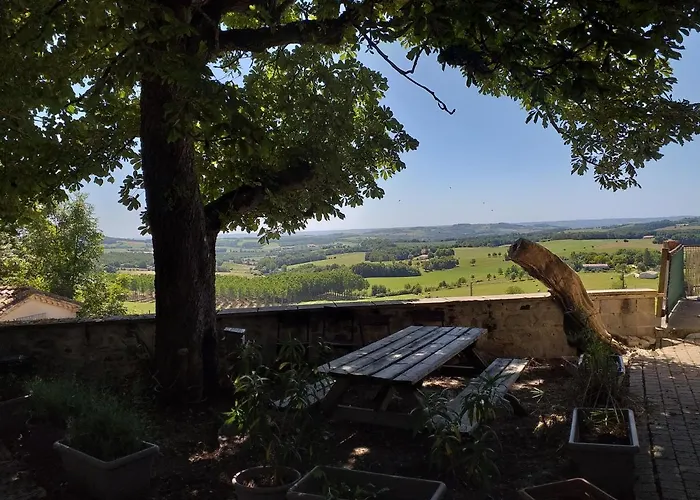 招待所 Bellevue 3 Rue Du Bourg A Montastruc 47380 Entree Independante 3*